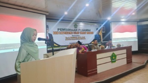 Qoriah International MAN 2 Kota Pekanbaru Mengisi Acara Pembinaan Pegawai dan Launching SILAT SMART MADANI